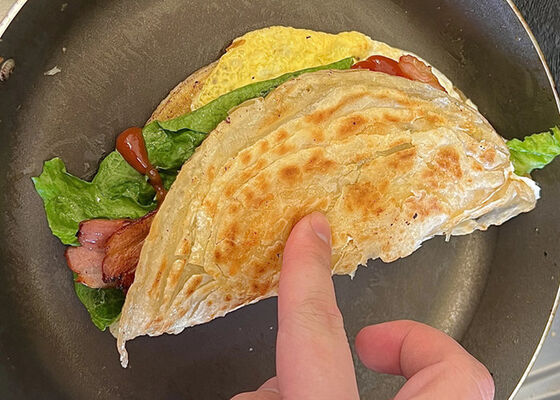 Chinese Frozen Paratha Factory - EU Standard, Bulk Export Roti Paratha for EU Fast Food & Takeaways