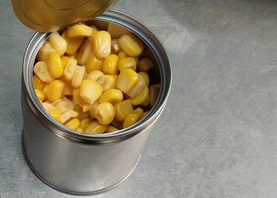 fresh Metal Tin Packed Canned Sweet Corn Kernels With Private Label