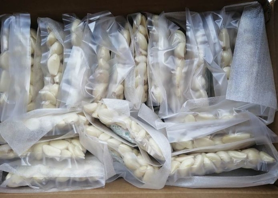 500g Vaccum Bag 100 Fresh Peeled Garlic Cloves